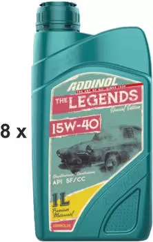 ADDINOL LEGENDS 15W-40 7x 1 Liter Flasche