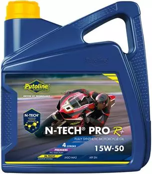 Putoline N-Tech Pro R+ 15W-50 4-Takt-Motoröl vollsynthetisch 4 Liter