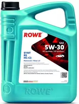 ROWE Hightec Synt RS SAE 5W-30 HC-C2 Motor&ouml;l 5l