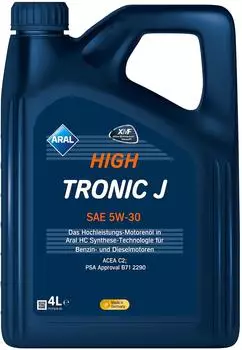 Aral HighTronic J 5W-30 4 Liter