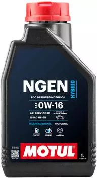 Motul Motul NGEN Hybrid 0W-16 Engine Oil