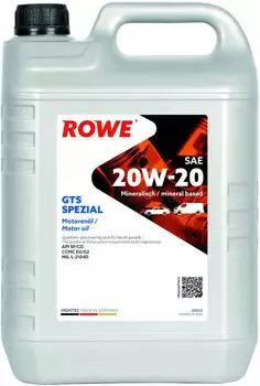 ROWE Hightec GTS SPEZIAL SAE 20W-20 Motor&ouml;l 5l