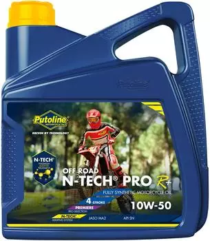 Putoline Motoröl N-TECH® PRO R+ OFF ROAD 10W-50 4T 4 Liter