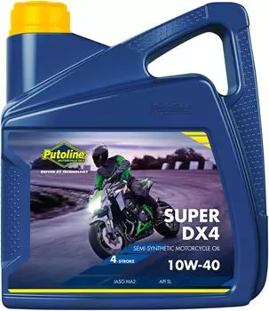 Putoline Motoröl Super DX4 10W-40 4T 4 Liter