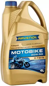 Ravenol Motobike V-Twin SAE 20W-50 Fullsynth. 4 L