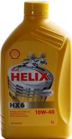 Shell 550053775, Shell Motor&ouml;l Helix HX6 10W-40, 1L 550053775