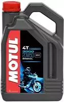 MOTUL 107319-4, MOTUL 3000 4T 20W50 Motoren&ouml;l 4 Liter