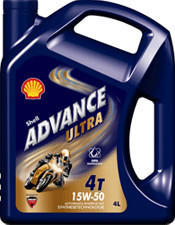 Shell Advance Ultra 4T 15W-50 (4 l)
