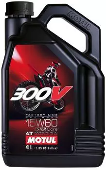 Motul 300V Factory Line Off Road 15W-60 (4 l)