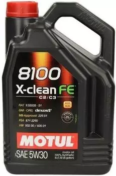 Motul 8100 X-clean FE 5W30 (5 l)