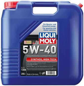 LIQUI MOLY Synthoil High Tech 5W-40 (20 l)