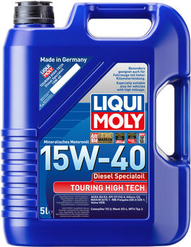 LIQUI MOLY Touring High Tech Diesel-Spezialöl 15W-40 (5 l)