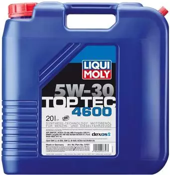LIQUI MOLY Top Tec 4600 5W-30 (20 l)