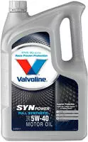 Valvoline SP5W40, Motor&ouml;l VALVOLINE 908763 Synpower 5W40 5L, Grundpreis: &euro; 9,39