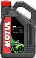 Motul 104030, Motul 510 2t 4l Motor Oil Durchsichtig Black