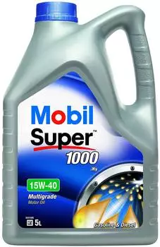 Mobil Super 1000 X1 15W-40 (5 l)