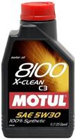 1L Motul Motor&ouml;l 8100 X-clean EFE 5W-30 Motor&ouml;l passend f&uuml;r MB 229.52 BMW LL-04