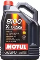Motul 102870, MOTUL 8100 X-CESS 5W40 Motor&ouml;l 102870 | 5l - Premium Qualit&auml;t