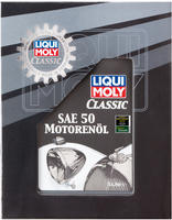 LIQUI MOLY 1131, Motor&ouml;l LIQUI MOLY 1131 SAE 50 Classic Viskosit&auml;t VG 68 Kanister 5