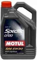 Motul Motor&ouml;l SPECIFIC 0720 5W-30 102209