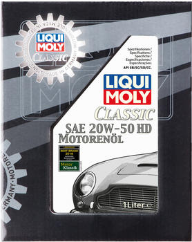 LIQUI MOLY Classic Motorenöl 20W-50 HD (1 l)