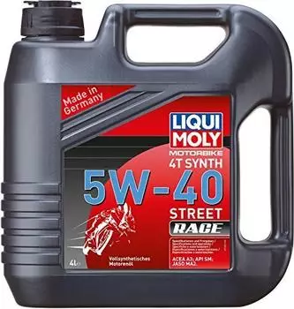 LIQUI MOLY Motorbike 4T Synth 5W-40 Street Race (4 l)