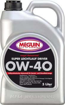 Meguin Megol Super Leichtlauf Driver 0W-40 (5 l)
