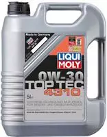 LIQUI MOLY 3736, Motor&ouml;l LIQUI MOLY 3736 Top TEC 4310 0W-30 Motoren&ouml;l Leichtlauf