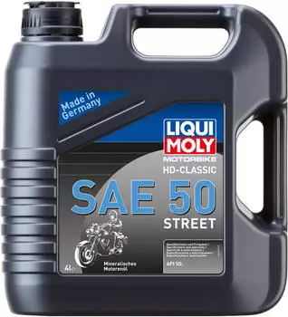 LIQUI MOLY Motorbike HD-Classic SAE 50 Street (4 l)