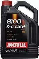1L Motul Motor&ouml;l 8100 X-clean+ 5W-30 passend f&uuml;r VW 504.00 507.00 MB 229.51 BMW