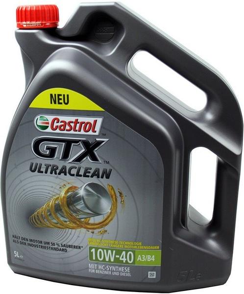 Castrol GTX Ultraclean 10W-40 A3/B4 (1 l)