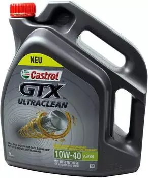 Castrol GTX Ultraclean 10W-40 A3/B4 (5 l)