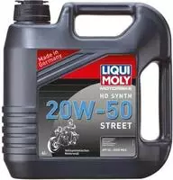 Liqui Moly 3817, Liqui Moly Motorbike HD Synth 20W-50 Street 3817 Motor&ouml;l 4l,