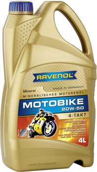 Ravenol Motobike 4-T Mineral SAE 20W-50 (4 l)