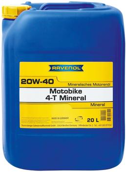 Ravenol Motobike 4-T Mineral SAE 20W-40 (20 l)