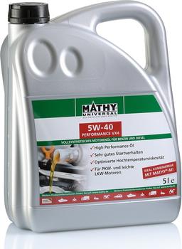 Mathy 5W-40 Performance VX4 (5 l)
