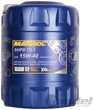 Mannol TS-1 SHPD 15w-40 (20 l)
