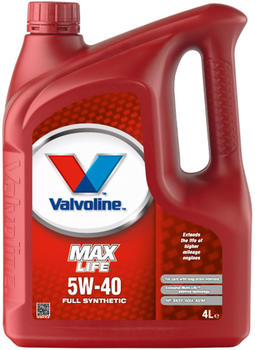 Valvoline Maxlife Synthetic 5W-40 (4 l)