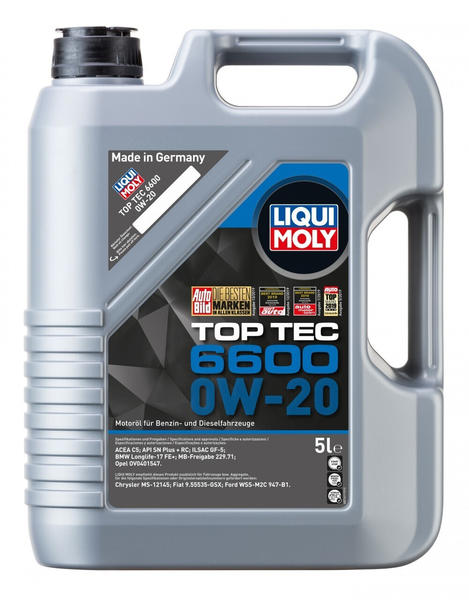 LIQUI MOLY Top Tec 6600 0W-20 (5l)