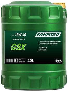 Fanfaro GSX SAE 15W-40 (20l)