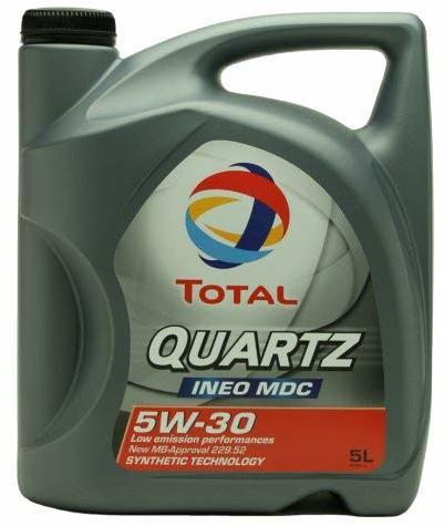 TOTAL Automotive TOTAL Quartz Ineo MDC 5W-30 (5 l)