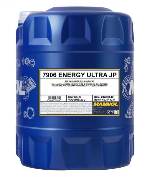 Mannol Energy Ultra JP 5W-20 (20 l)