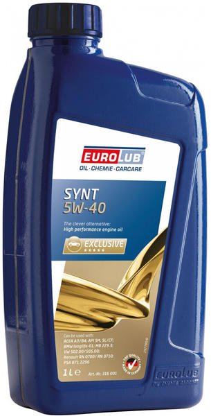 EuroLub Synt 5W-40 (1L)