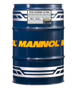 Mannol 7918 Legend Ultra SAE 0W-20 (60 l)