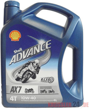 Shell Advance AX7 10W-40 (4 l)