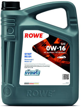 ROWE HIGHTEC SYNT RS D1 SAE 0W-16 (5 l)