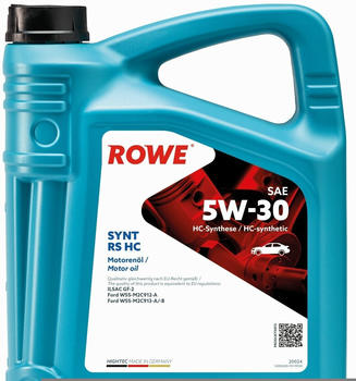 ROWE HIGHTEC SYNT RS SAE 5W-30 HC (5 l)