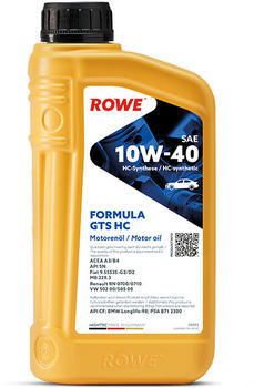 ROWE HIGHTEC FORMULA GTS SAE 10W-40 HC (1 l)