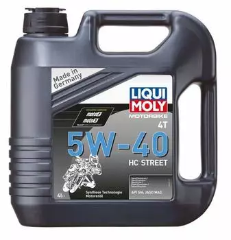 LIQUI MOLY Motorbike 4T 5W-40 HC Street (4 l) LIQUI MOLY Motorbike 4T 5W-40 HC Street (4 l)