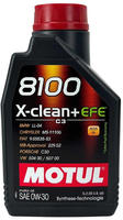 Motul Motor&ouml;l 8100 X-CLEAN+ EFE 0W-30 111676